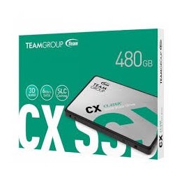 TeamGroup Δίσκος SSD 480GB CX1 SATA III 2.5  (T253X5480G0C101) (TEGT253X5480G0C101)
