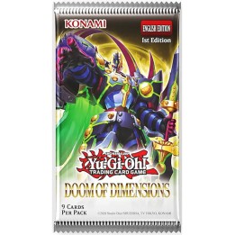 Yu-Gi-Oh Doom Of Dimensions Booster Display-Φακελάκι(KON192368)