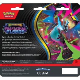 Pokemon TCG Mega Evolution: Phantasmal Flames - Weavile 3-Booster Blister