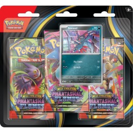 Pokemon Mega Evolution Phantasmal Flames 3 Pack Blister Sneasel