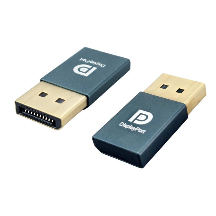 POWERTECH DisplayPort dummy plug CAB-DP082 με LED, 4K/17Hz, γκρι