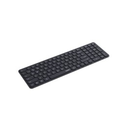 Rapoo Ε9310M Multi-mode Wireless Desktop Keyboard GR (Black)