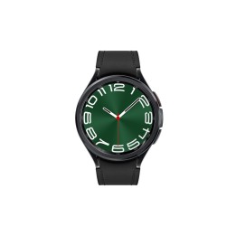 Samsung Galaxy Watch6 Classic Bluetooth Stainless Steel 47mm Αδιάβροχο με Παλμογράφο (Μαύρο) Open Box