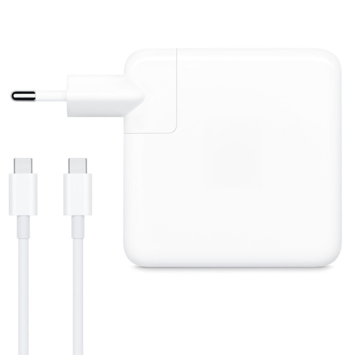 Detech Τροφοδοτικό Ρεύματος Apple 61w Type-c Λευκο (352)