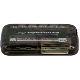 Esperanza Card Reader USB 2.0 για SD/microSD/MemoryStick/xD (EA117) (ESPEA117)