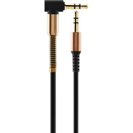 Earldom Cable 3.5mm male - 3.5mm male 1m Μαύρο(AUX23)