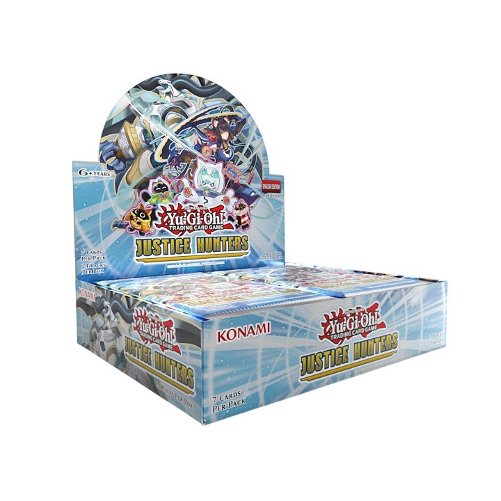 Yu-gi-oh Tcg Justice Hunters Booster Box 24 Boosters
