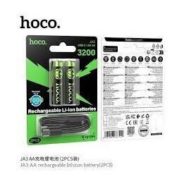Hoco Επαναφορτιζόμενες Μπαταρίες AA 3200mAh 1.5V 2τμχ