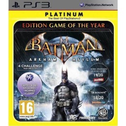 Batman Arkham Asylum (Platinum) PS3 GAMES Used-Μεταχειρισμένο