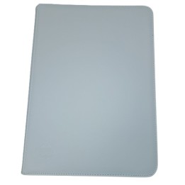 Kaissa Binder 9-Pocket Premium Zippered Standard Size Λευκό(KA115630)