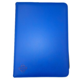 Kaissa Binder 9-Pocket Premium Zippered  Standard Size Dark Blue Μπλε(KA115623)