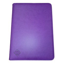 Kaissa Binder 9-Pocket Premium Zippered Standard Size Μωβ(KA115654)