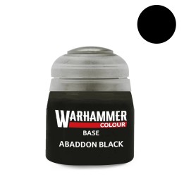 Citadel Base - Abaddon Black Χρώμα Μοντελισμού (12ml)