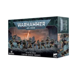 Warhammer Figure 40000 - Astra Militarum: Cadian Shock Troops