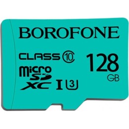 Borofone Memory card MicroSD 128GB SDXC U3 Class10 100MB/s