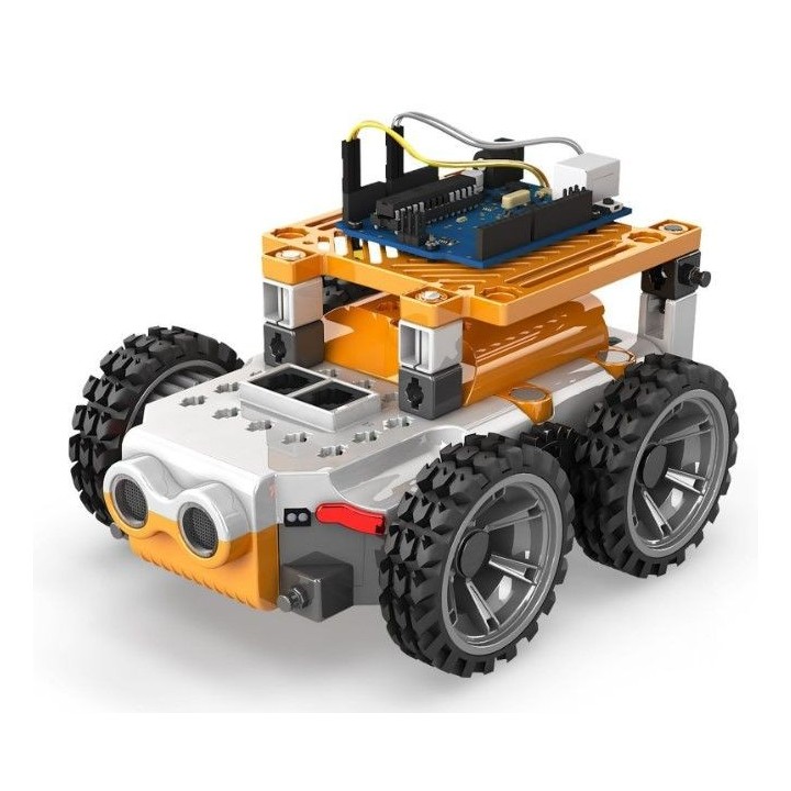 Engino Coding Lab- GinoBot STEM Robotics Toys for Kids Ages 9+ (2 Robots to Build)