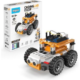 Engino Coding Lab- GinoBot STEM Robotics Toys for Kids Ages 9+ (2 Robots to Build)