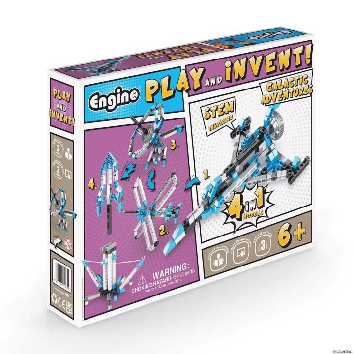 Engino Play and Invent: Galactic Adventure Building Set