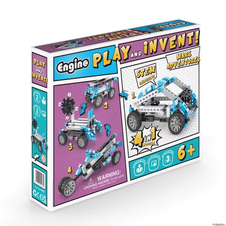Engino Play and Invent: Mars Adventure Building Set