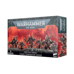 Warhammer 40000 Chaos Space Marines : Terminators Squad Figure