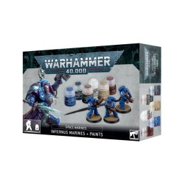 Warhammer 40000 - Space Marines: Infernus Marines + Paints Set