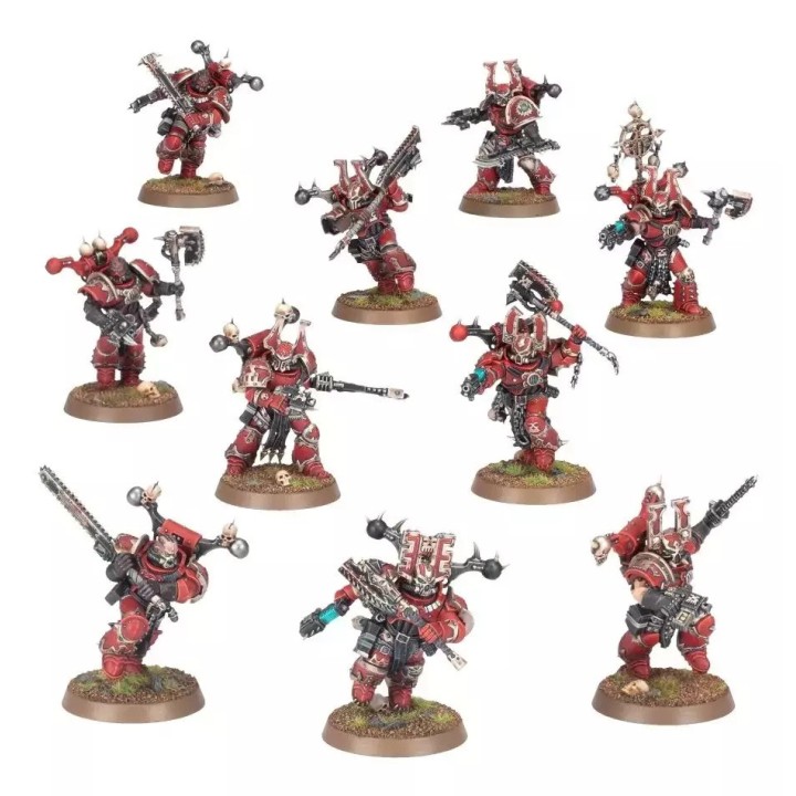 Warhammer 40000 World Eaters: Khorne Berzerkers Figure