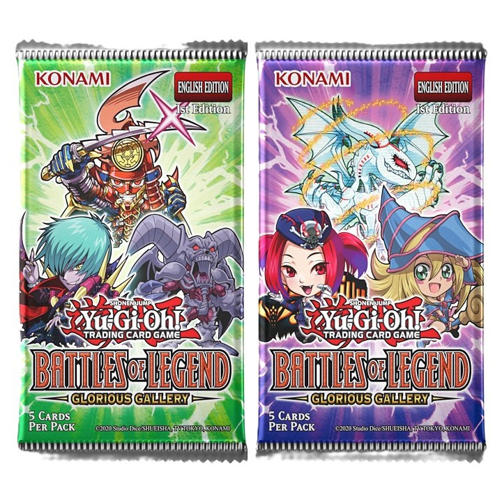 Yu-Gi-Oh! Battles of Legend: Glorious Gallery Booster Pack-Φακελάκι