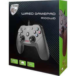 ROAR ενσύρματο gamepad R100WD, με vibration, PC, PS3 & Android TV box