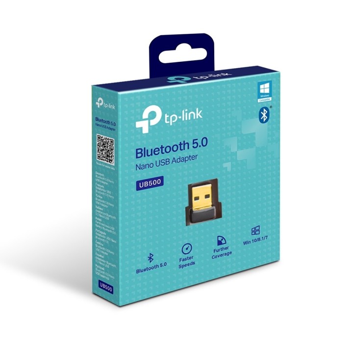 TP-LINK Bluetooth 5.0 nano USB αντάπτορας UB500, Ver. 3.0