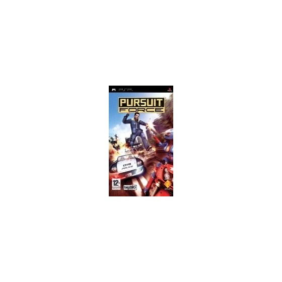 Pursuit Force PSP GAMES USED-Μεταχειρισμένο