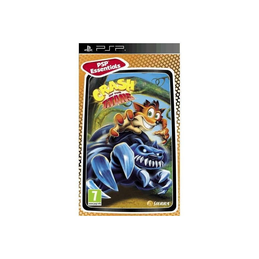 CRASH OF THE TITANS ESSENTIALS PSP GAMES