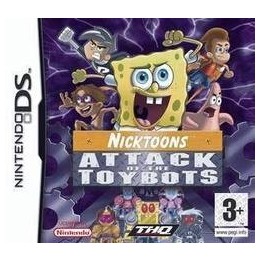 Spongebob Attack of the Toybots DS GAMES Used-Μεταχειρισμένο