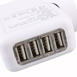 KMS-AC09 Universal AC Adapter for iPad/iPad 2/iPhone/Tablet/Κινητά φορτιστής ρεύματος με 4 usb