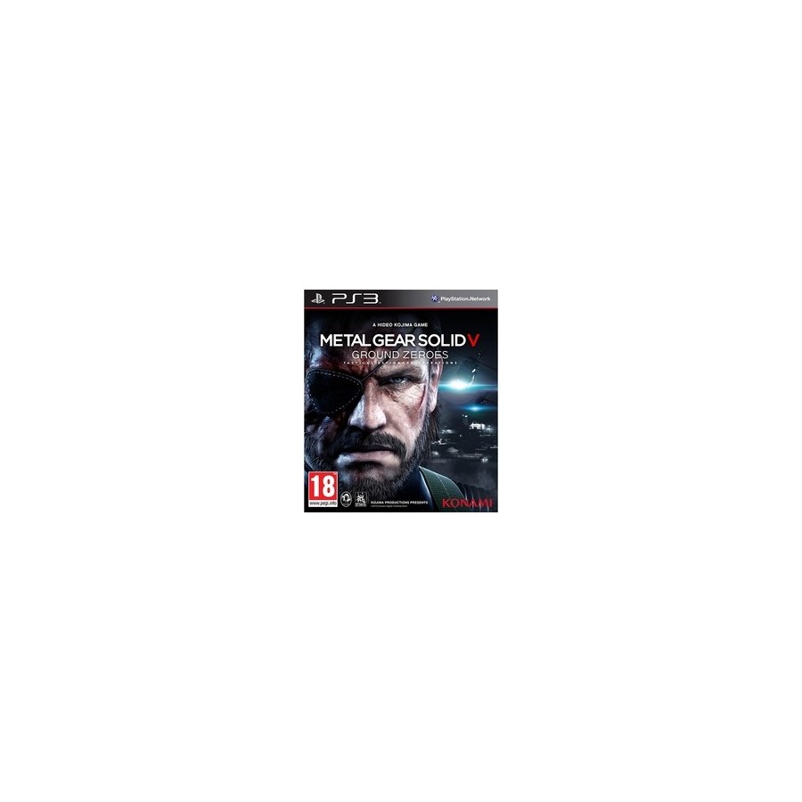 Metal Gear Solid V Ground Zeroes PS3 GAMES