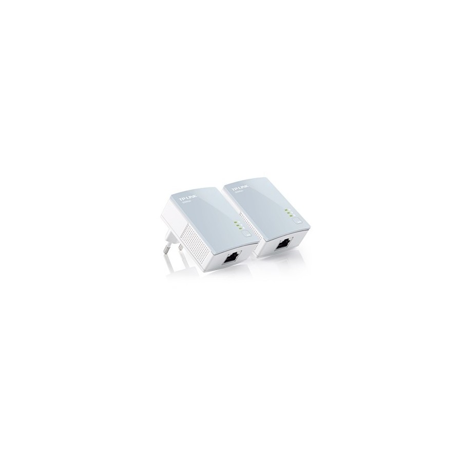 TP-LINK PA411KIT AV500 Mini Powerline Ethernet Adapter Kit,500Mbps Fast Ethernet, μεταφοράς δεδομένων έως και 500Mbps(2τμ)
