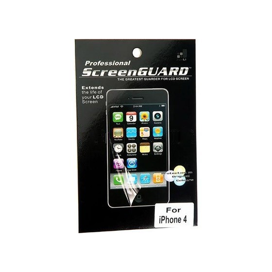 Προστατευτικό Οθόνης με πανάκι της SCREEN GUARD για 4.3 οθόνη  ιδανικό για iphone 4