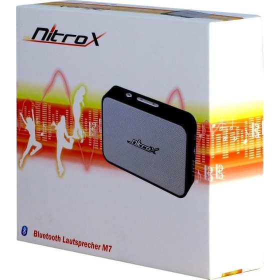 Speaker Nitrox Bluetooth M7 ηχείο λύση για να ακούσετε μουσική σε ένα πάρτι στον κήπο, οπουδήποτε στο σπίτι ή στην παραλία.