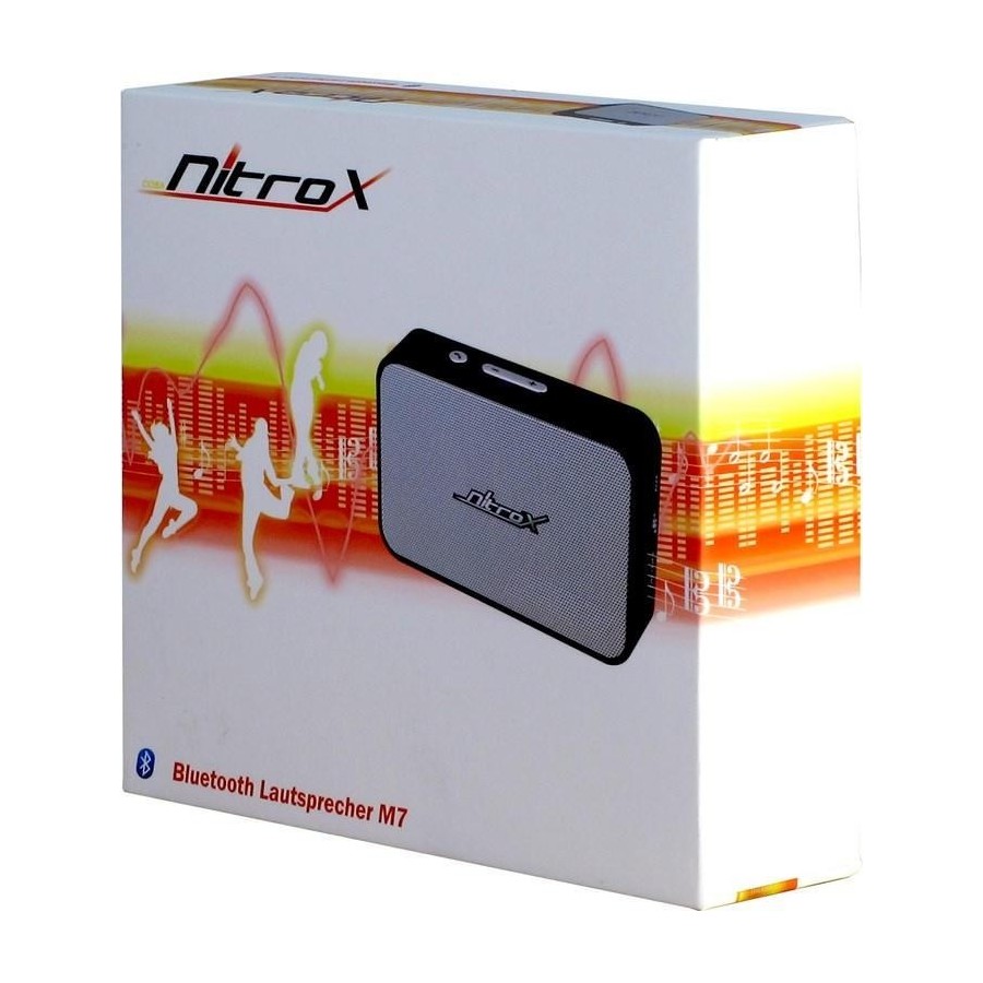 Speaker Nitrox Bluetooth M7 ηχείο λύση για να ακούσετε μουσική σε ένα πάρτι στον κήπο, οπουδήποτε στο σπίτι ή στην παραλία.