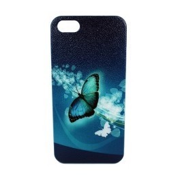 Back cover for Iphone 5/5S DeTech super slim 0.5mm pictures Θήκη κινητού με σχέδιο για το Iphone 5
