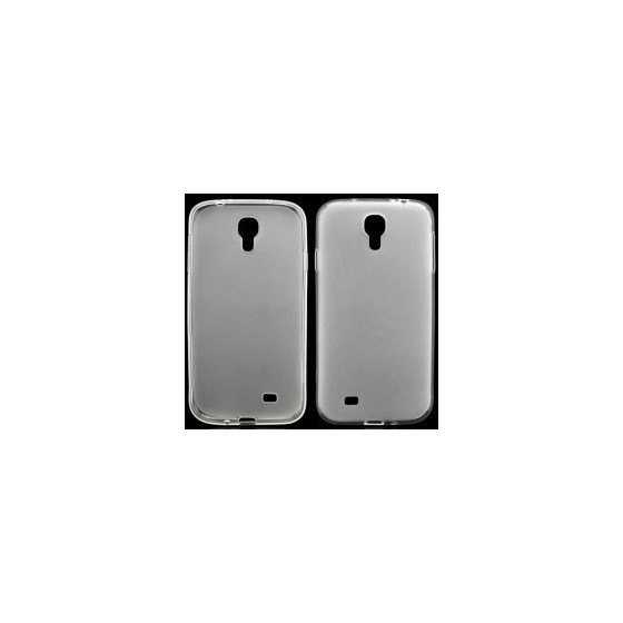 Back cover for SAMSUNG S4 i9500 DeTech super slim 0.35mm half transparent θήκη κινητού πίσω όψη για Samsung S4 i9500 White mat