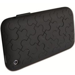 iphone 3G 3GS silicone case puzzle NILOX θήκη σιλικόνης μαυρη