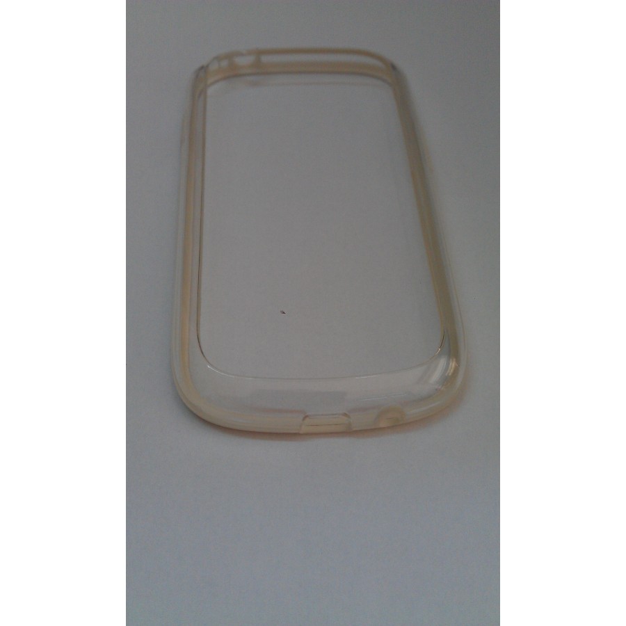 SIDE PROTECTOR ΓΙΑ SAMSUNG S III Mini i8910 θήκη κινητού πλαινή όψη για το siii mini σε χρώμα διάφανο-Λευκό
