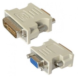 Dvi 24+5 Female To Vga Male Adaptor θυλικό VGA σε DVI αρσενικό