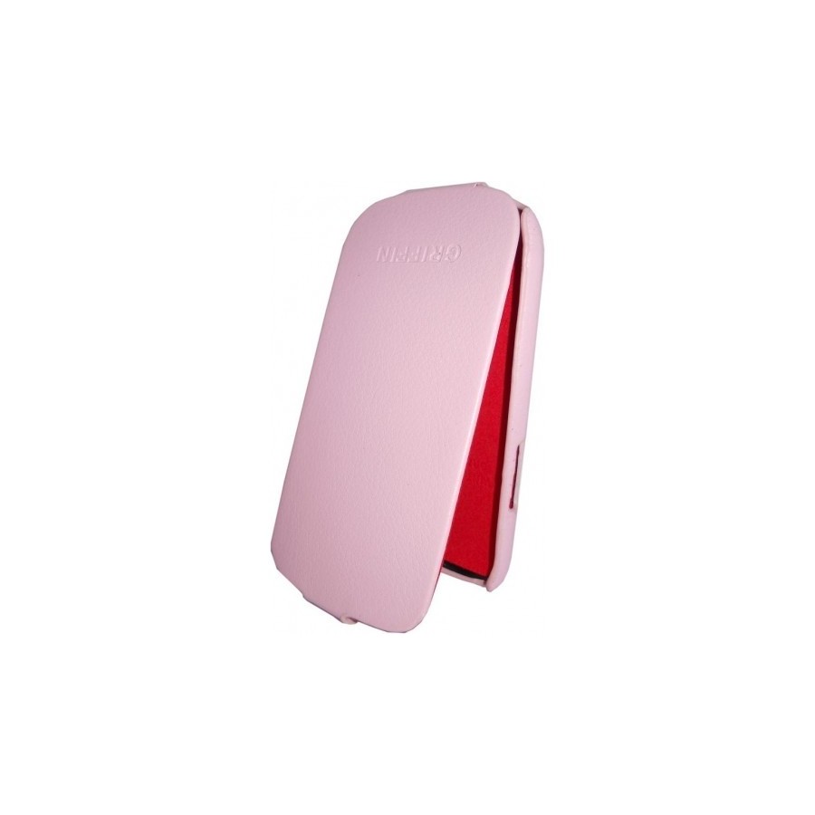 Leather Griffin Samsung Galaxy S III Mini I8190 Pink Θήκη κινητού δερμάτινη σε χρώμα Ρόζ
