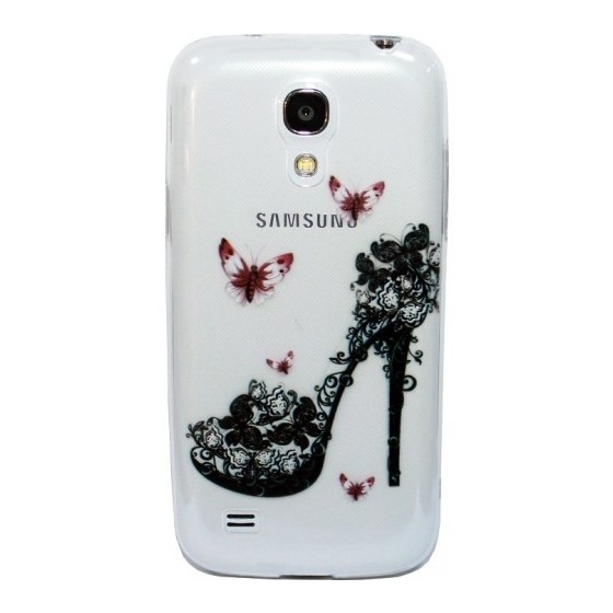 Ultra thin 3,5mm Silicon with a picture for Samsung S 4 mini θήκη κινητού με σχέδιο για το Samsung S4 mini