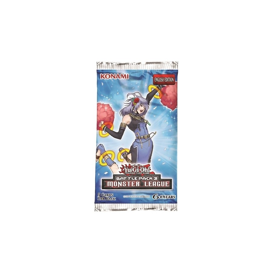 YGO: BATTLE PACK 3- MONSTER LEAGUE BOOSTER - Φακελάκι