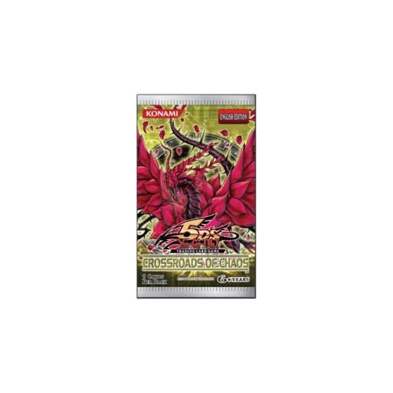 Yu-Gi-Oh Booster Pack (Unlimited) - Crossroads of Chaos Συλλεκτικό φακελάκι