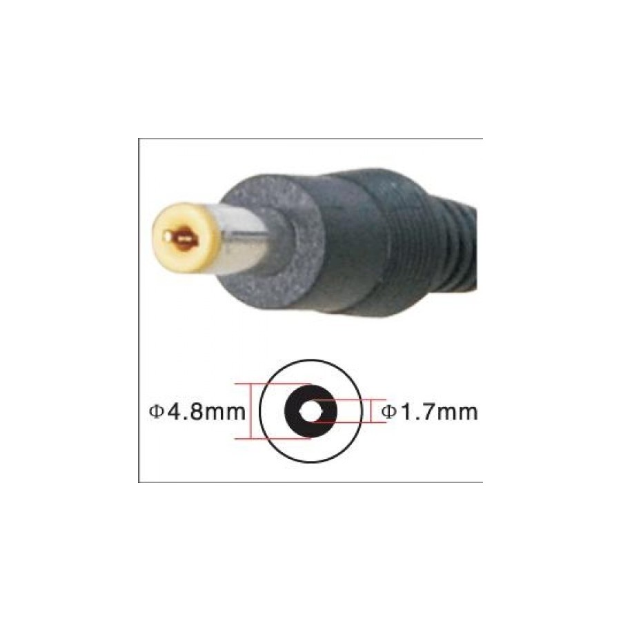Adapter 19V 4.74A for HP - 4.74mm 1.7 Τροφοδοτικό για Laptop HP 19V 