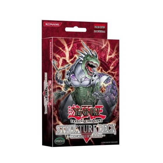 STRUCTURE DECK DINOSAURS RAGE DECK-Τράπουλα