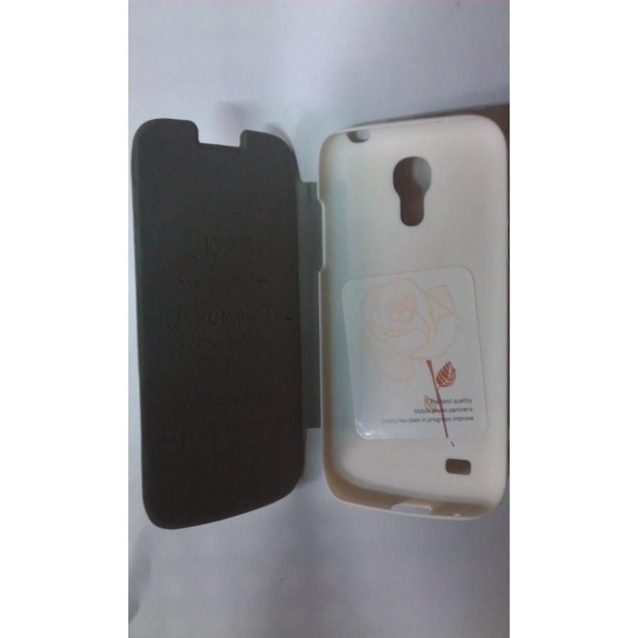 Leather Case "JZZS" for Samsung SIV mini/i9190 Green δερμάτινη θήκη Λευκή για το S4 Mini